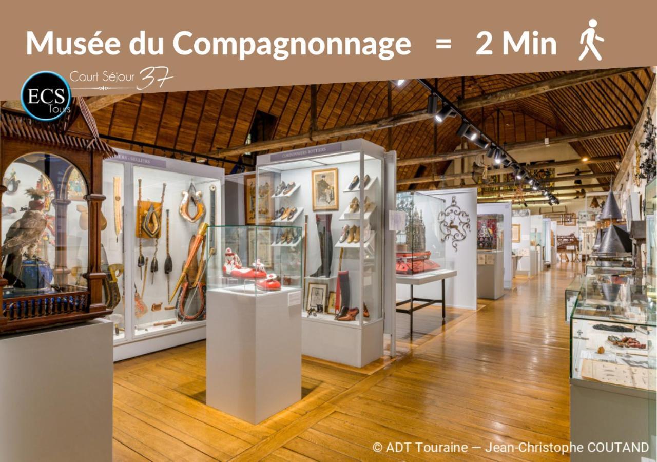 Le Constantine - Quartier Historique - Charme & Ancien Apartman Tours Kültér fotó